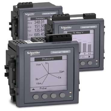 schneider electric power meters-PowerLogic PM5000 series -power meter schneider-schneider power metering and energy monitoring systems