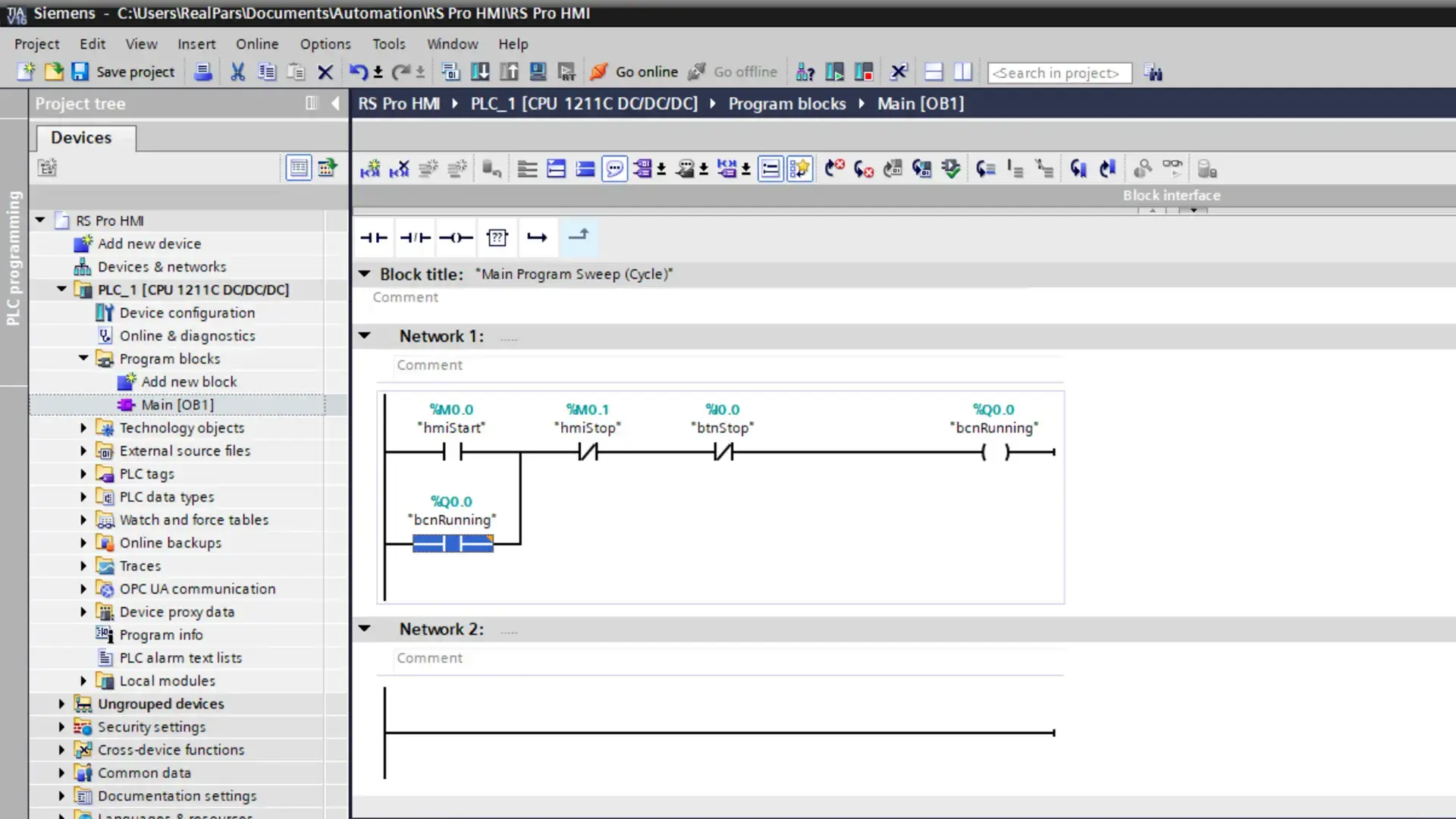 PLC-Programming-in-TIA-Portal - plc - Siemens PLC