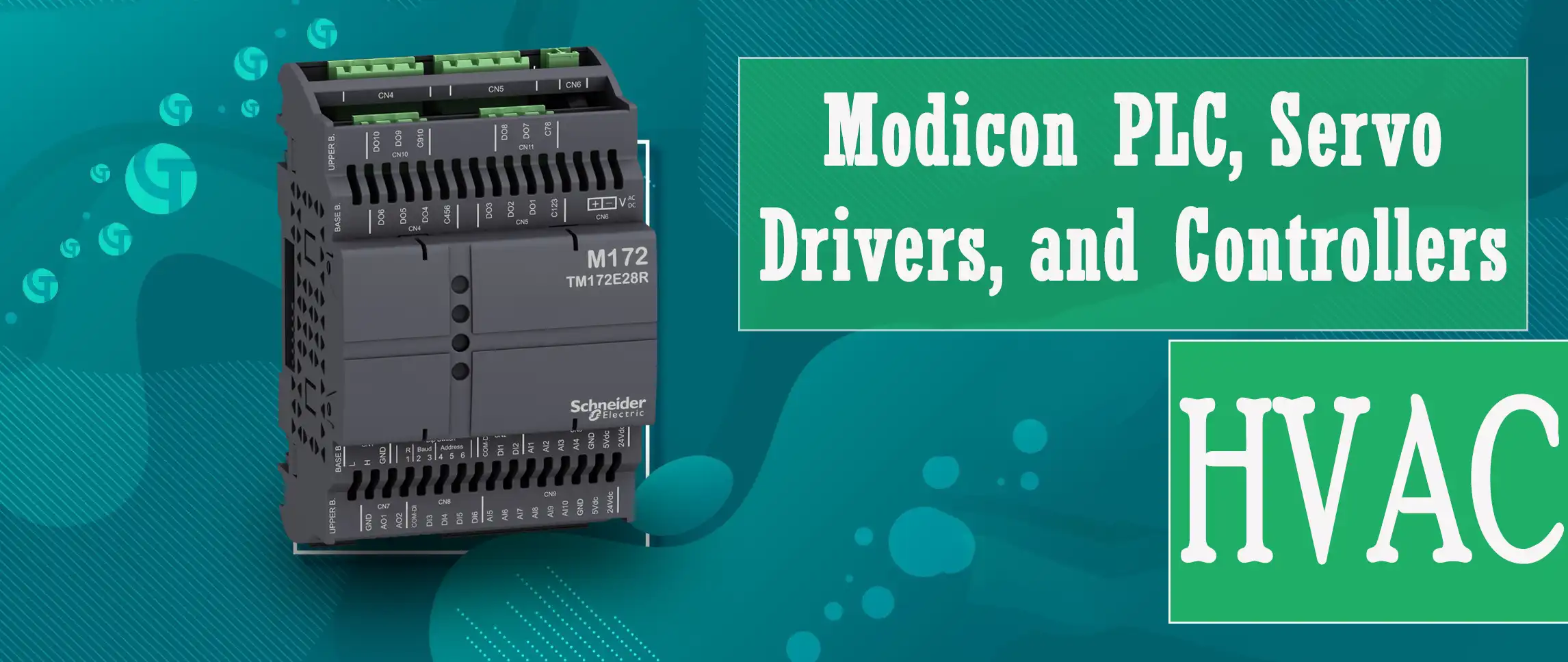 Modicon PLC, Servo Drivers, and Controllers